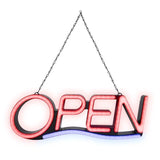 LED "OPEN" SIGNS choose BIG or WAVE ***BIG*** = 32" x 16", ***WAVE*** = 22" x 7"