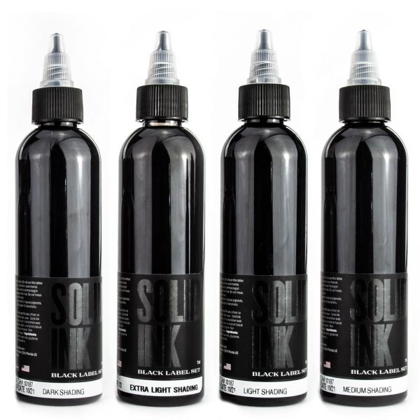 Solid Ink - Solid Ink BLACK LABEL Grey Wash Set | Available in 1oz