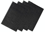 BLACK BIB, 2 Tissue+Poly, 13 x 18, CHOOSE 50 pcs or 500 pcs/case