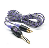 Bishop Premium Lightweight RCA Cord - 7 ft, Choose from 3 Different Colors
