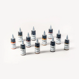 Solid Ink PMU Brows Set / Colors, 1/2oz Bottles