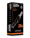 Cheyenne Safety Cartridge MAGS, 10/box. *SE* = Soft Edge = Curved, CHOOSE CONFIGURATION, Straight, SE, TX. *We reserve the right to ship 2 boxes of the 10x package in place of the 20x.