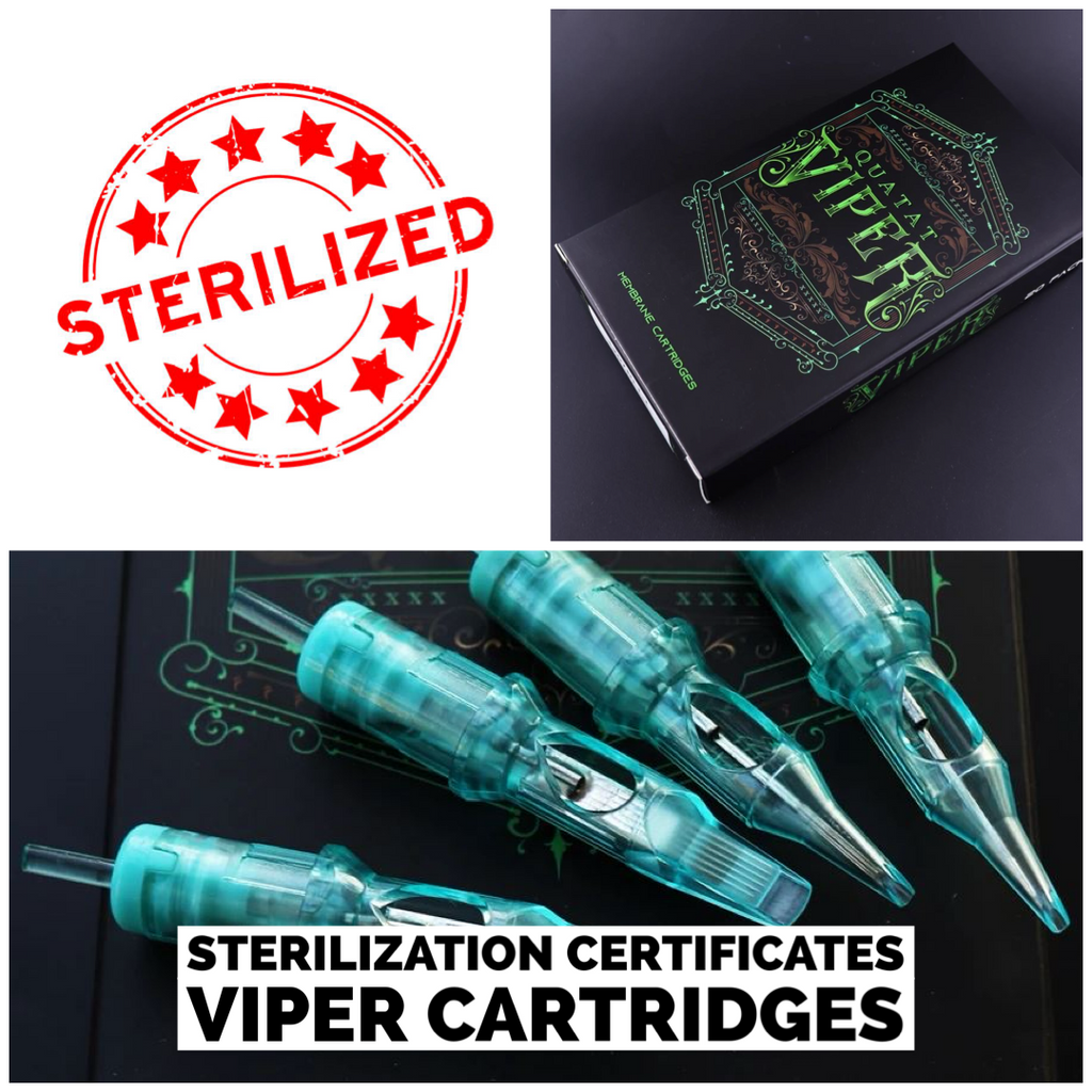 Sterilization Certificates - VIPER Cartridges