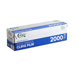 CHOICE Food Film (Saran Wrap) 12" or 18" wide x 2,000 ft. MADE IN THE USA.