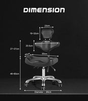 Hydraulic Artist Chair With Curve Backrest