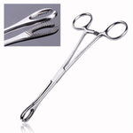 PIE304 Forrester Forceps, 6 inch, Slotted Clamp