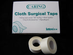 Caring by Medline Cloth Surgical Tape 1" x 10 yds 12/box or 1/2" x 10 yds 24/box