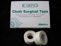 Caring by Medline Cloth Surgical Tape 1" x 10 yds 12/box or 1/2" x 10 yds 24/box