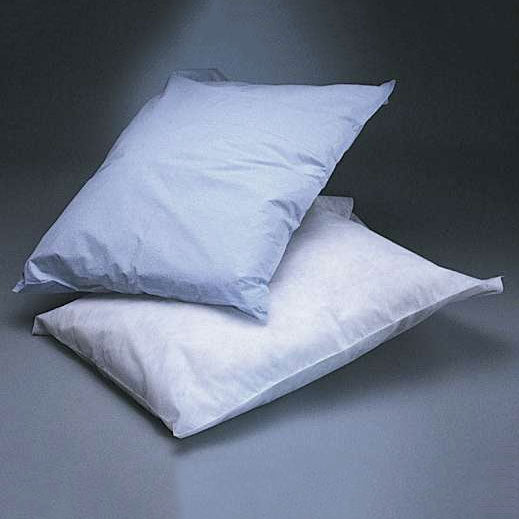 Hospital Grade Pillow Covers, Tissue/Poly, 21 x 30, CHOOSE Color: BLACK or BLUE. 100 per case.