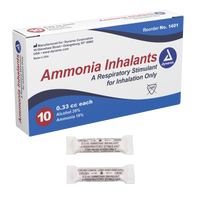 Dynarex Ammonia Inhalants (Ampules) 0.33cc each, 10/box