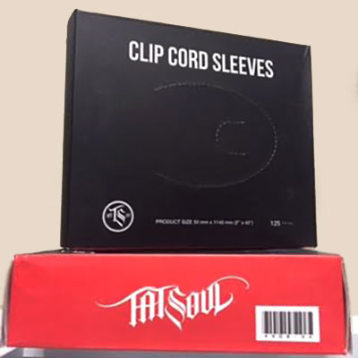 Clip Cord Sleeves CHOOSE BRAND A2" x 45", 125 pcs/box and SIZES