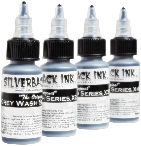 New Dynamic Greywash Tattoo Ink - 4 Bottle Set - 4oz or – RelyAid Tattoo  Supply