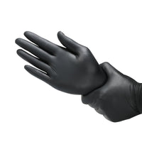 ***PRICE DROP*** Safari™ (Black) LATEX Powder Free Textured Gloves 100/box or 10 boxes/CASE. (SLIGHTLY THICKER THAN 6 mil PHANTOM)