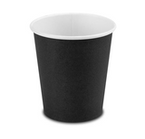 BLACK Paper Rinse Cups for the Hip Cool People that care about our enviroment, 5oz, 800 pcs/case