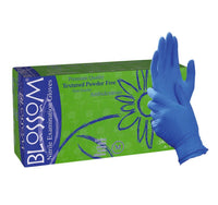 ***BEST DEAL*** Blossom DARK BLUE NITRILE Gloves - 4.5mil, 200 gloves/box. SIZE M & L only