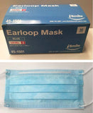 iSmile LEVEL 2 Face Mask BLUE, CHOOSE Box of 50 or Case of 10 Boxes.