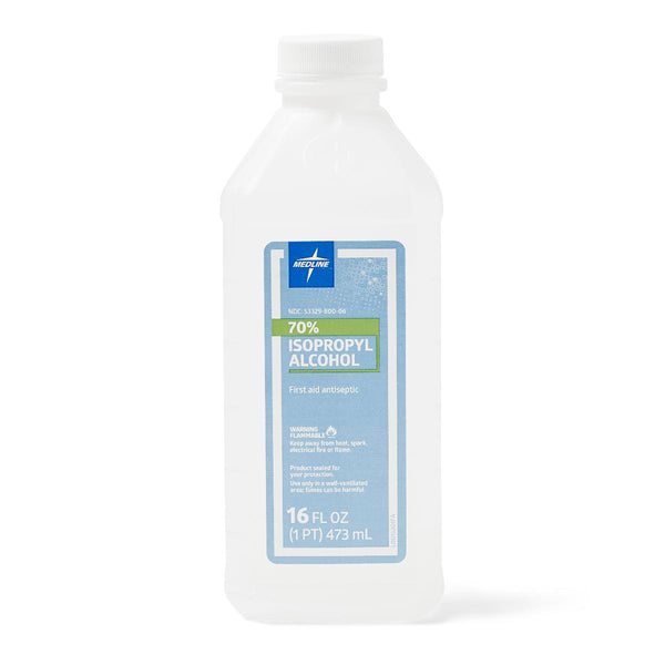 McKESSON BRAND 70% Isopropyl Alcohol, CHOOSE ounce. Made in USA.