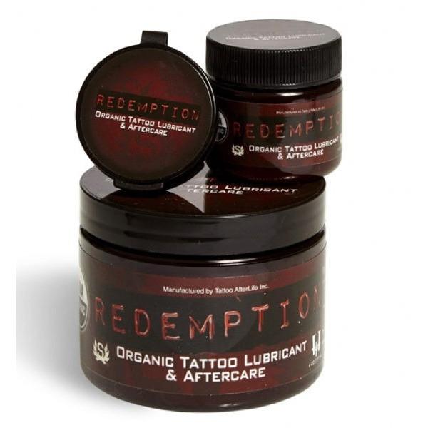 REDEMPTION Organic Tattoo Lubricant & Aftercare. Choose Size. REDEMPTION Organic Tattoo Lubricant & Aftercare. Choose Size.