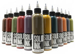 Solid Ink OPAQUE EARTH TONE 12 Bottle Set | Available in 1oz