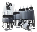 Solid Ink - Solid Ink Opaque Grey Set | Available in 1oz or 2oz