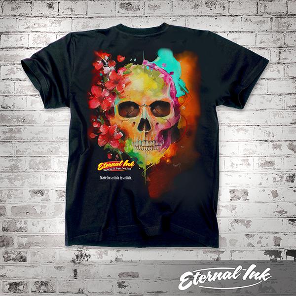 Eternal Ink Nestor Skull T-Shirt