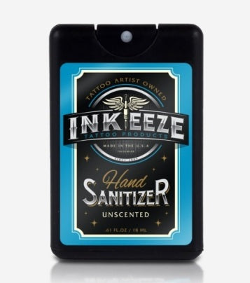 INKEEZE HAND SANITIZER - 0.6 oz Spray, Credit Card Size.