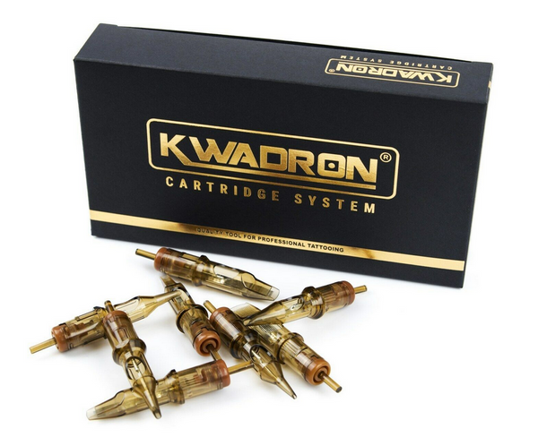 Kwadron Cartridge Round Shader Needles - Box of 20 35/9RSLT