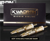 KWADRON "SUBLIME" New Improved Cartridge Needle MAGNUMS #12 & Bugpin #10 Long Taper. Choose Configuration. 20/box.