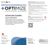 OPTIMIZE Autoclave Cleaner by keystone, 32oz bottle