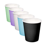 BLACK Paper Rinse Cups for the Hip Cool People that care about our enviroment, 5oz, 800 pcs/case