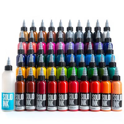 Solid Ink - Solid Ink 50 Colors Deluxe Set | Available in 1oz or 2oz